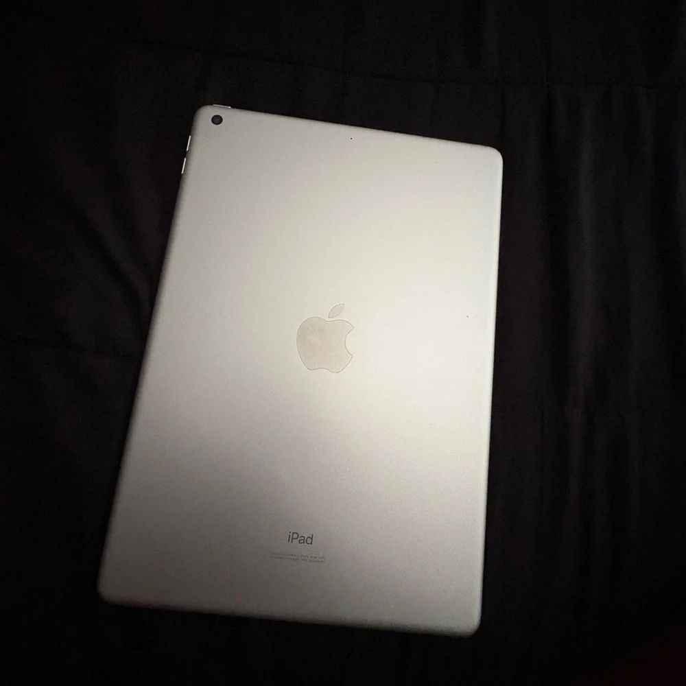 Apple Tablet with Black Frame and Vibrant Display